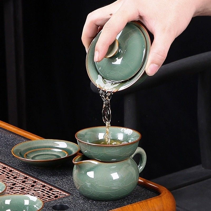 Brother kiln tea set