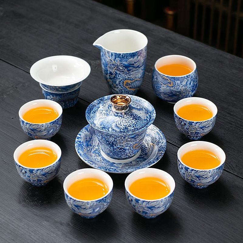 Dragon Teng Sheng Shi tea set