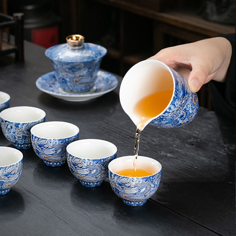 Dragon Teng Sheng Shi tea set