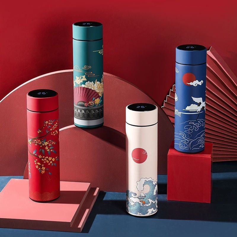 Guochao smart thermos cup
