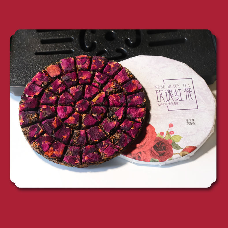 Rose Pu 'er tea