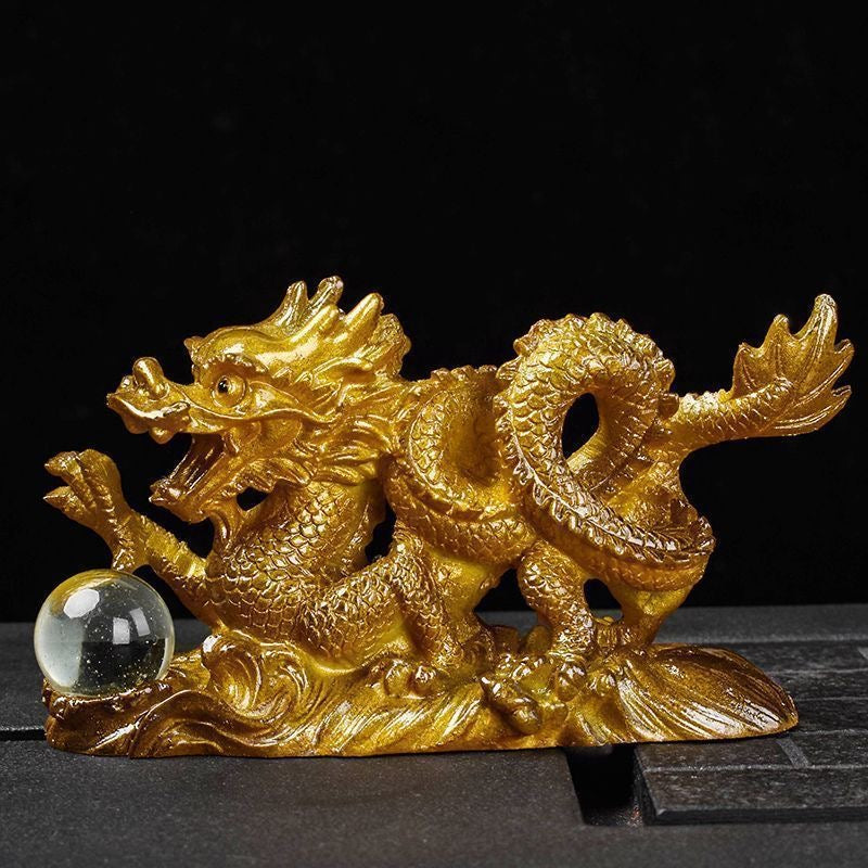 High-end dragon tea pet