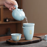 Load image into Gallery viewer, High-end custom tea set